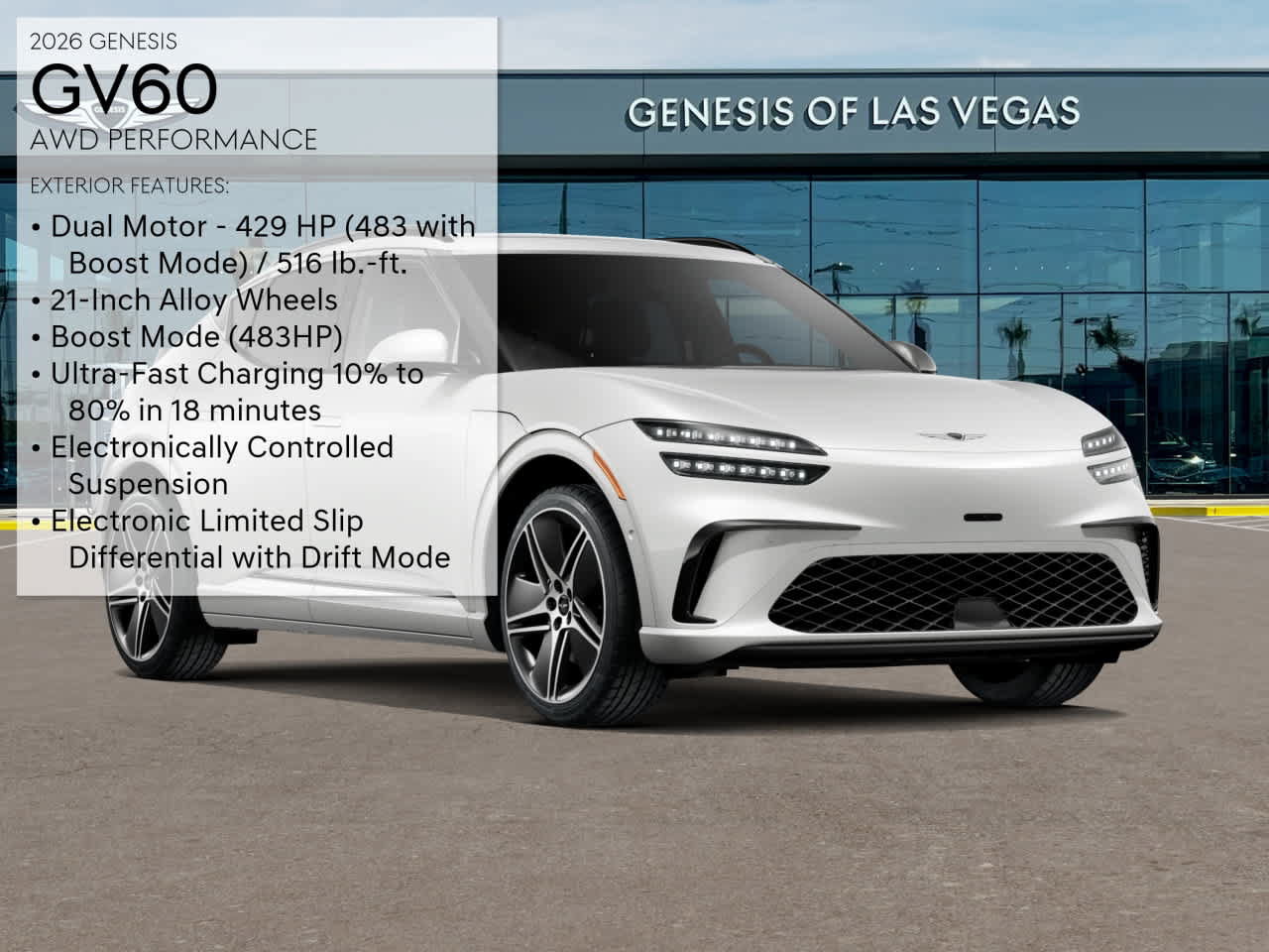 New 2026 Genesis GV60 Performance AWD/4WD image 3