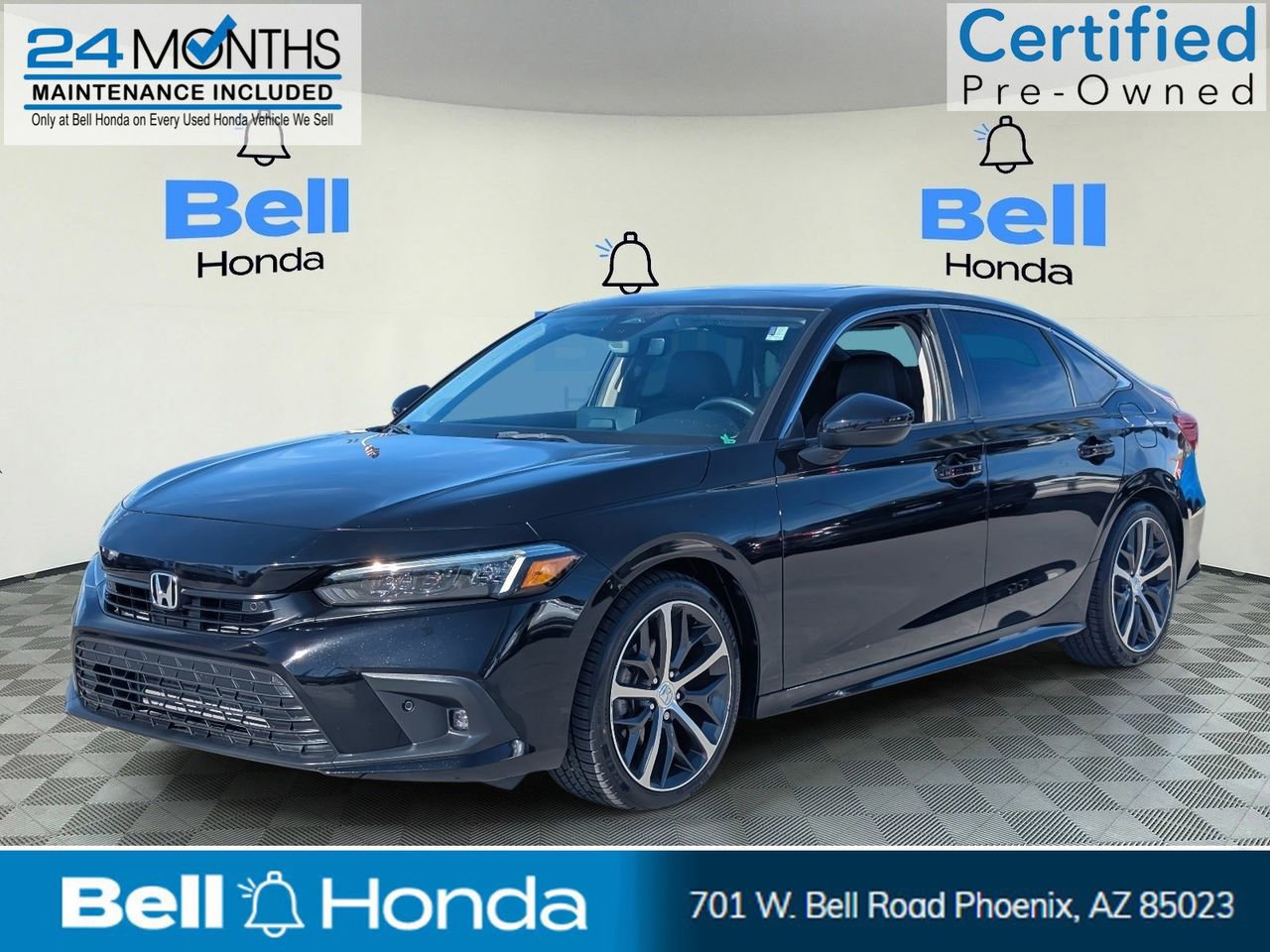 Certified 2022 Honda Civic Touring video 1