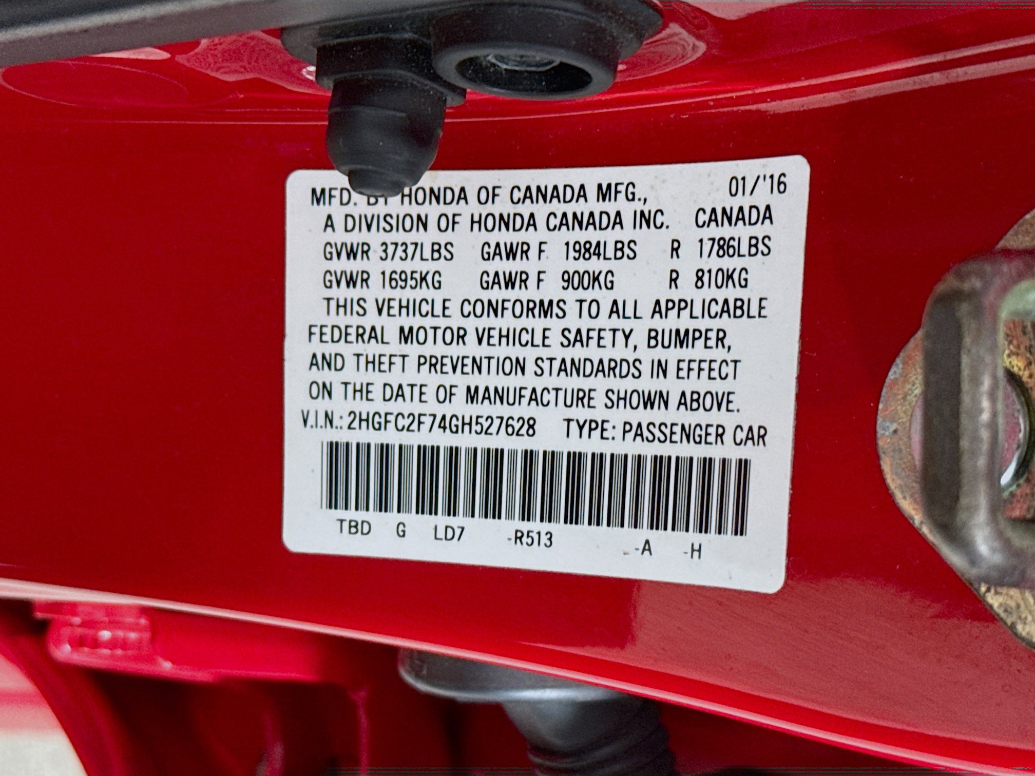 Used 2016 Honda Civic EX image 37