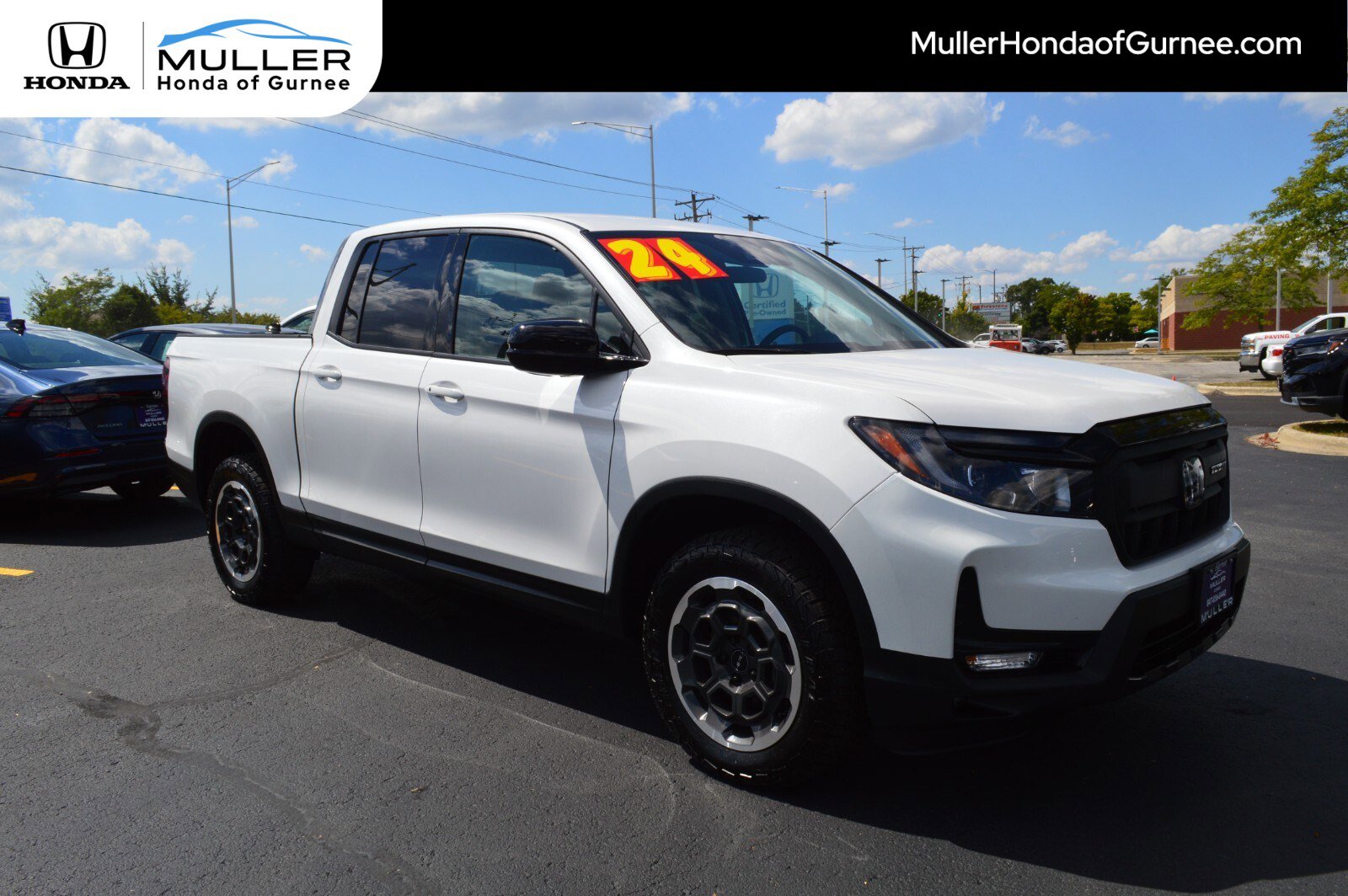 Certified 2024 Honda Ridgeline Sport+