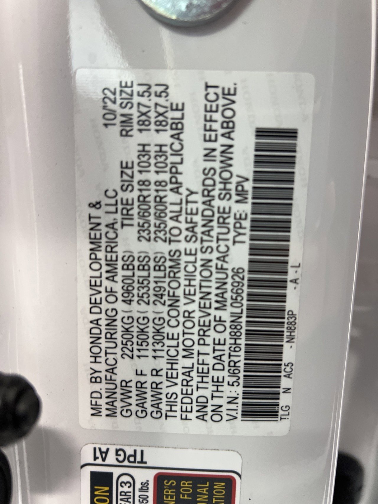 Used 2022 Honda CR-V EX-L image 48