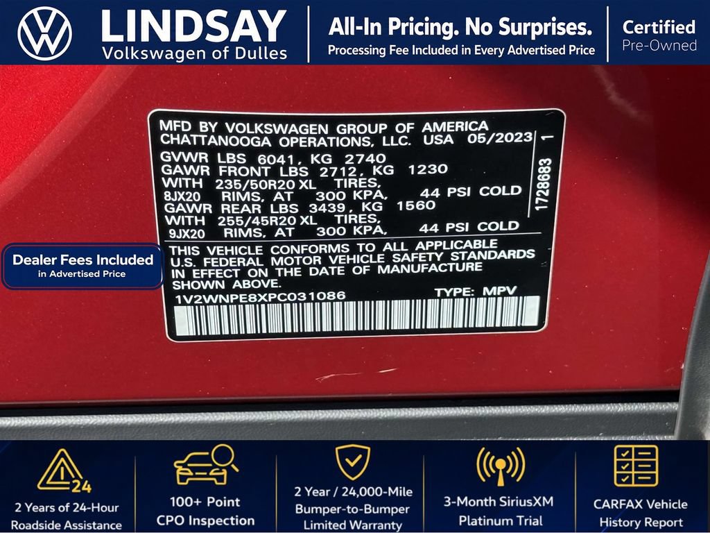 Certified 2023 Volkswagen ID.4 Pro S AWD/4WD image 27