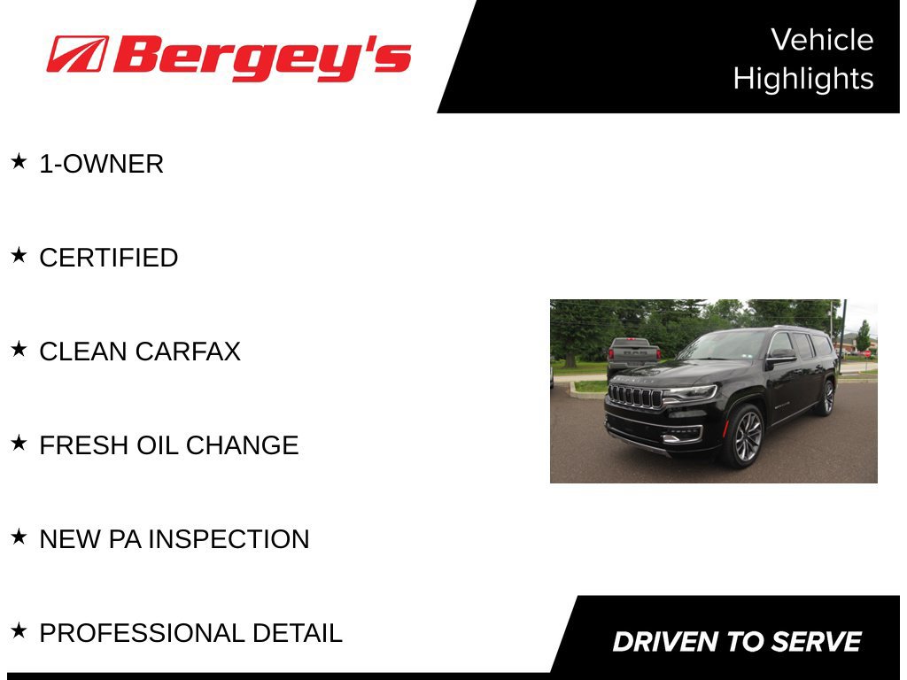Used 2025 Jeep Wagoneer L Series III w/ Premium Group I AWD/4WD image 5