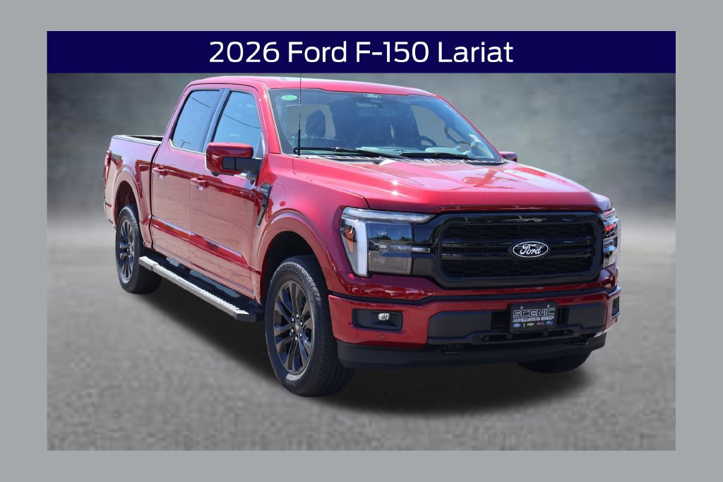 New 2026 Ford F150 Lariat w/ Equipment Group 502A High AWD/4WD 360° Tour
