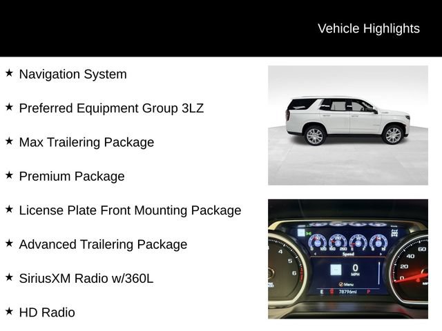 Certified 2021 Chevrolet Tahoe High Country w/ Premium Package AWD/4WD image 16
