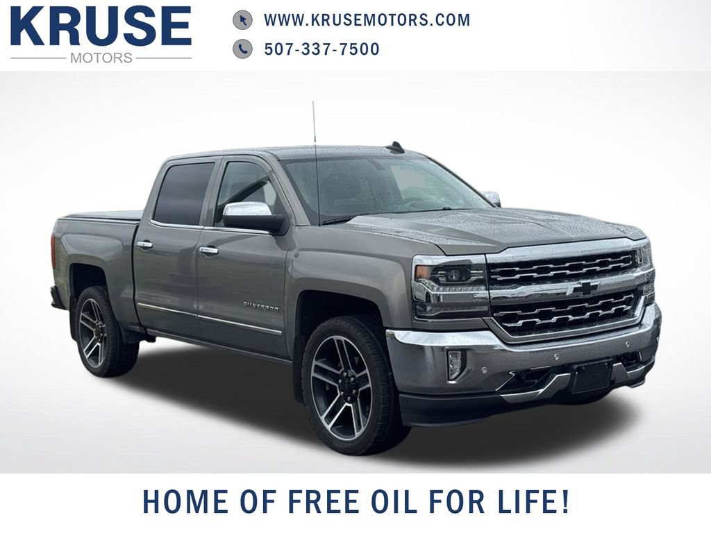 Used 2017 Chevrolet Silverado 1500 LTZ w/ LPO, Black Pack AWD/4WD image 1