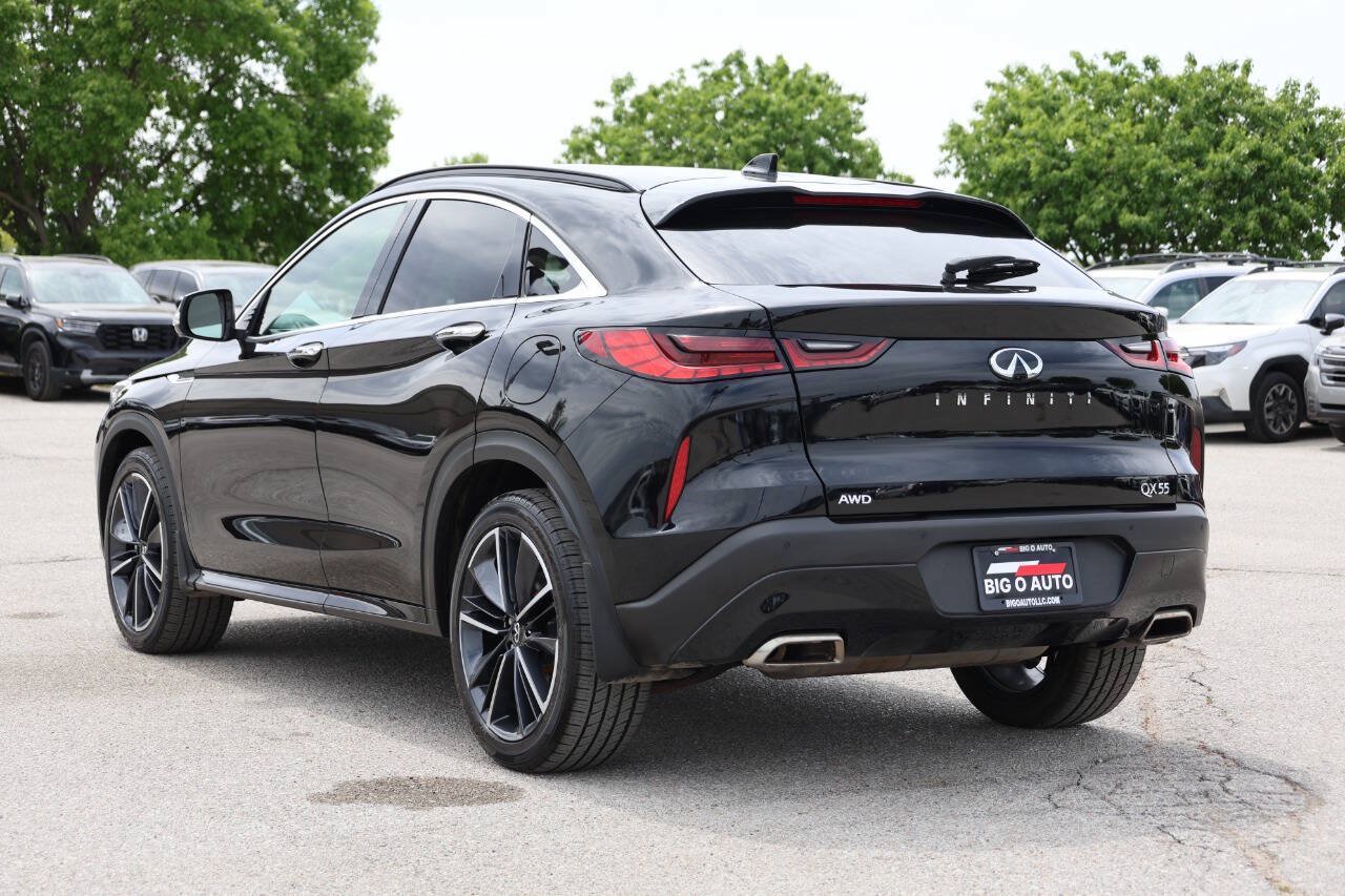 Used 2023 INFINITI QX55 Luxe w/ Cargo Package AWD/4WD image 11