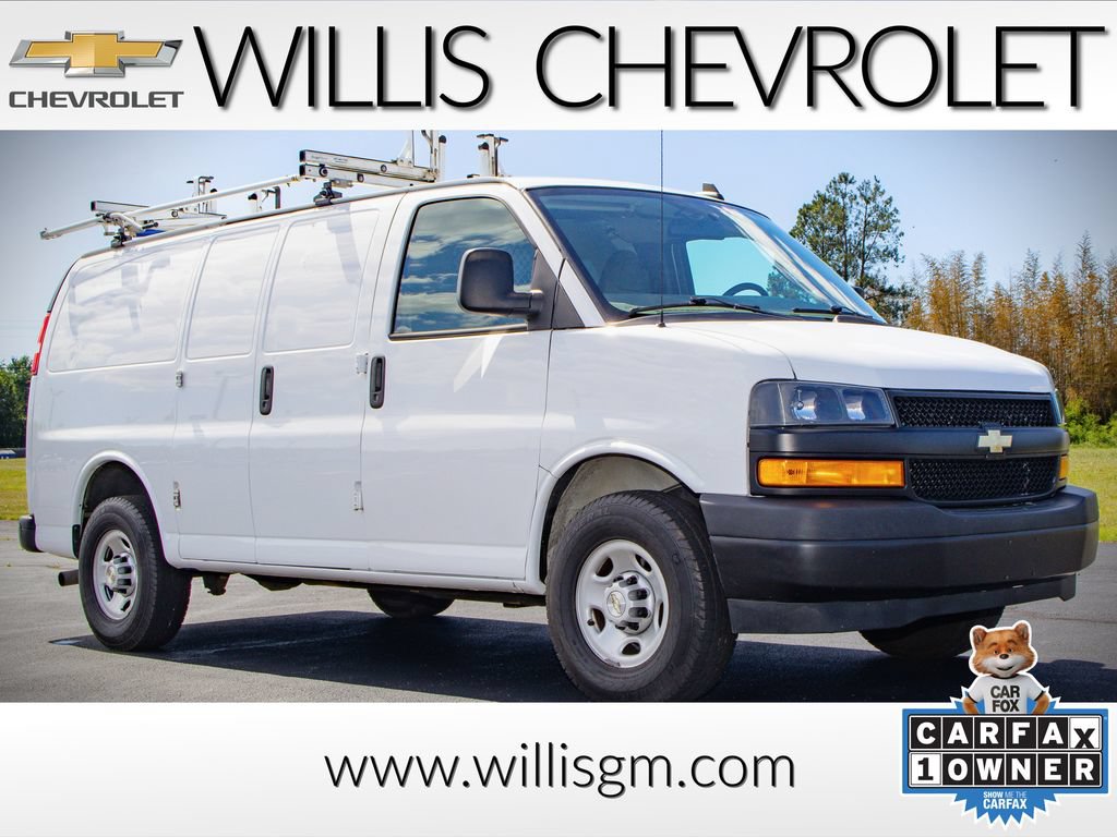 Used 2021 Chevrolet Express 2500 w/ Driver Convenience Package RWD image 1