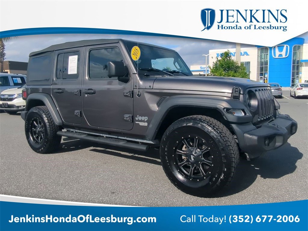 Used 2018 Jeep Wrangler Unlimited Sport