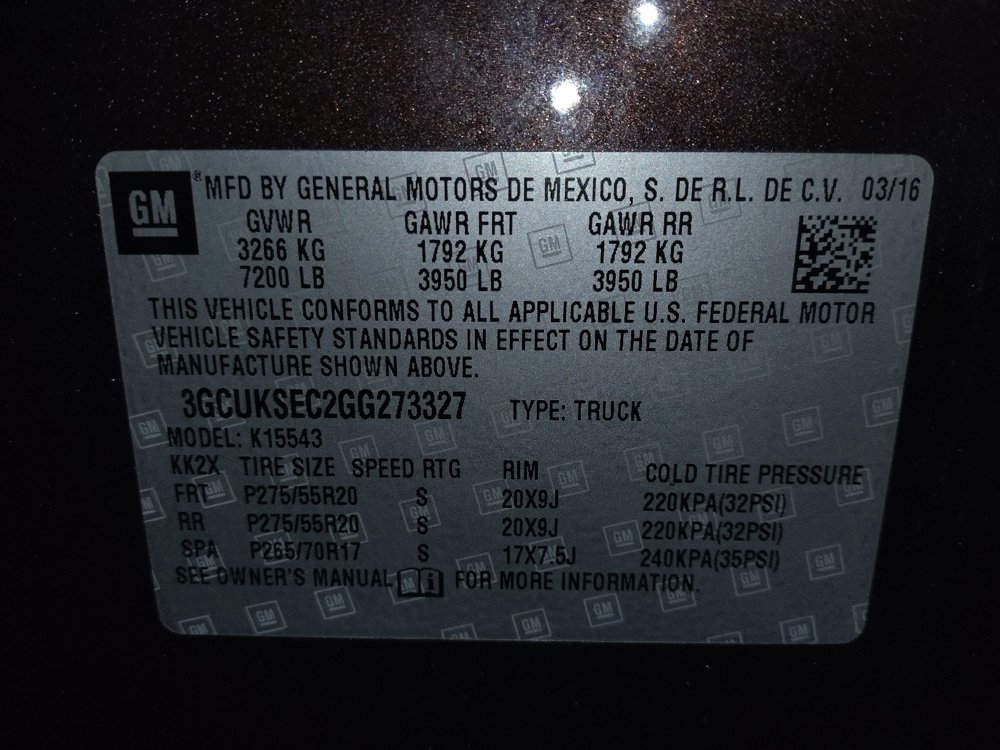 Used 2016 Chevrolet Silverado 1500 LTZ w/ Sport Package image 33