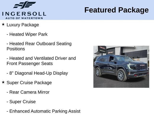 Used 2025 GMC Acadia AT4 w/ Super Cruise Package image 15