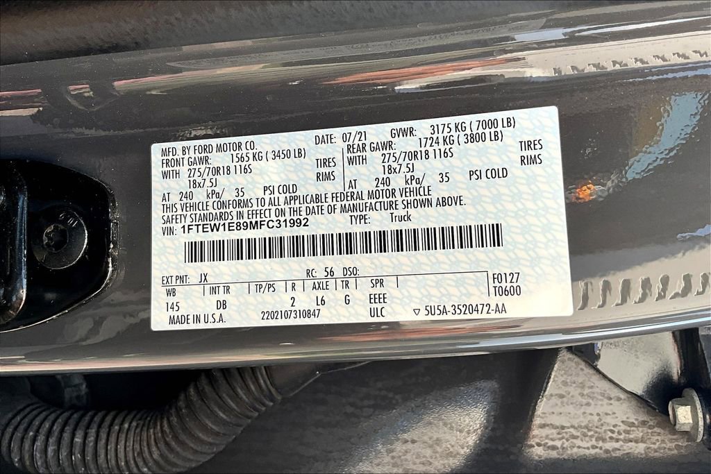 Used 2021 Ford F150 Tremor image 36