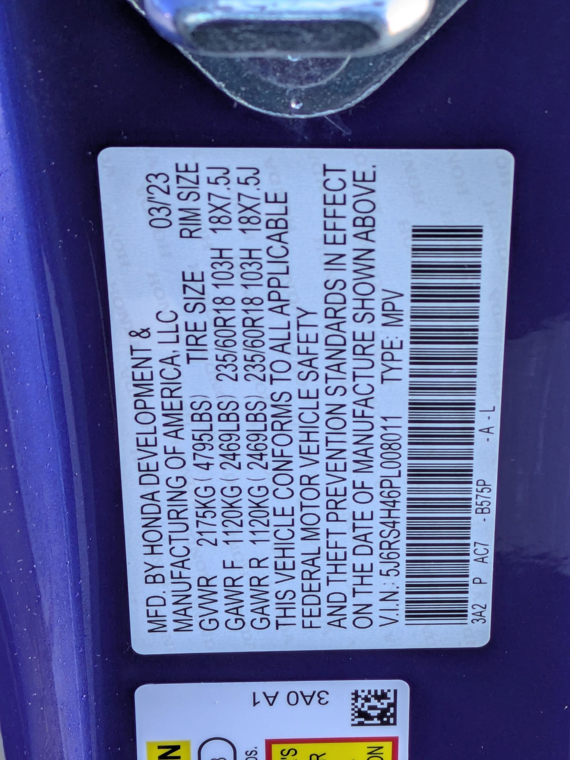 Certified 2023 Honda CR-V EX image 29