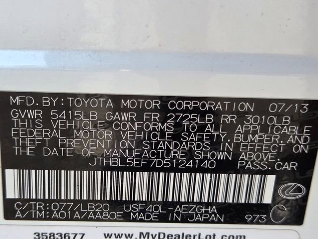 Used 2013 Lexus LS 460 w/ Comfort Pkg image 21