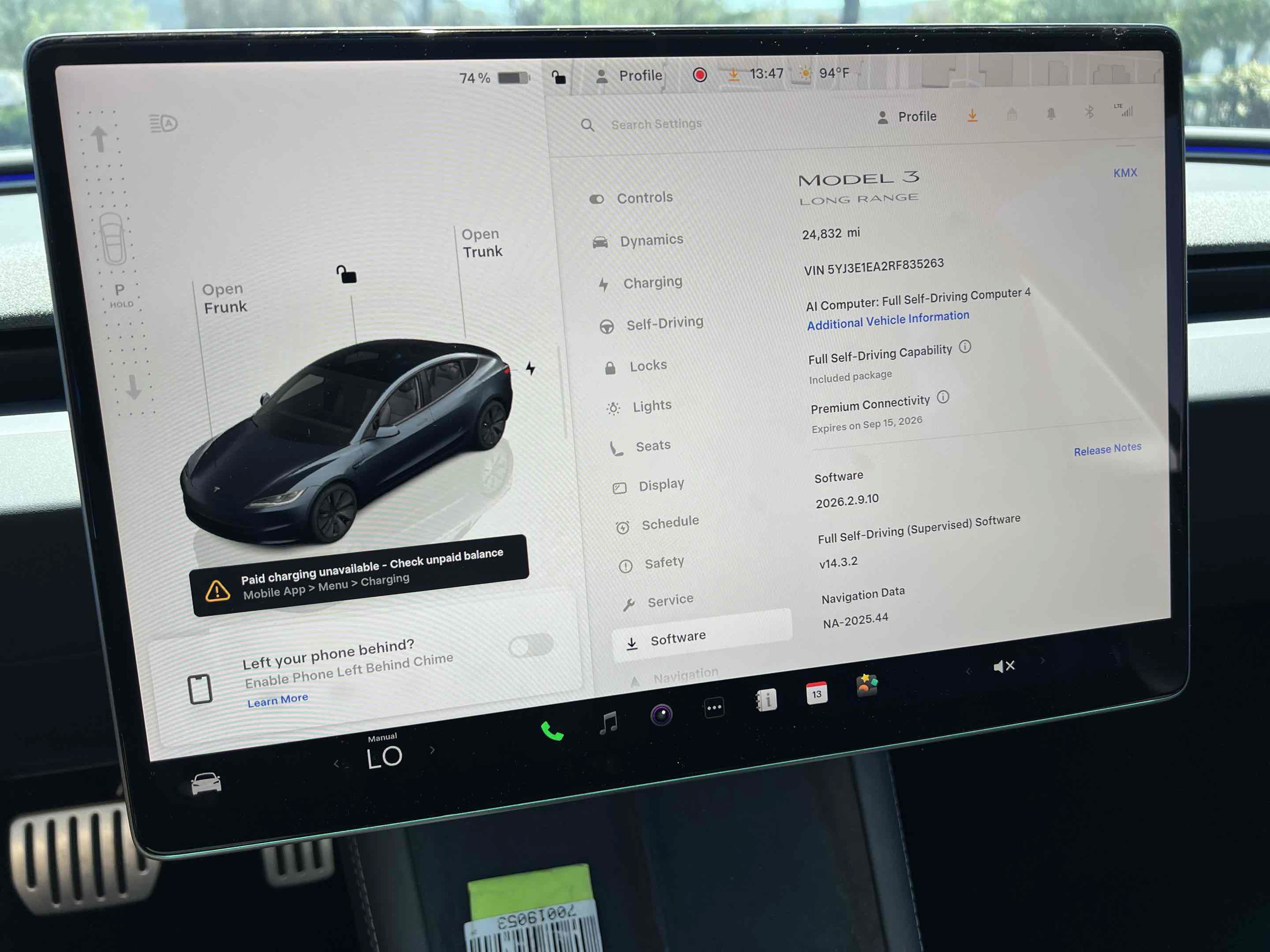 Used 2024 Tesla Model 3 Long Range RWD image 9