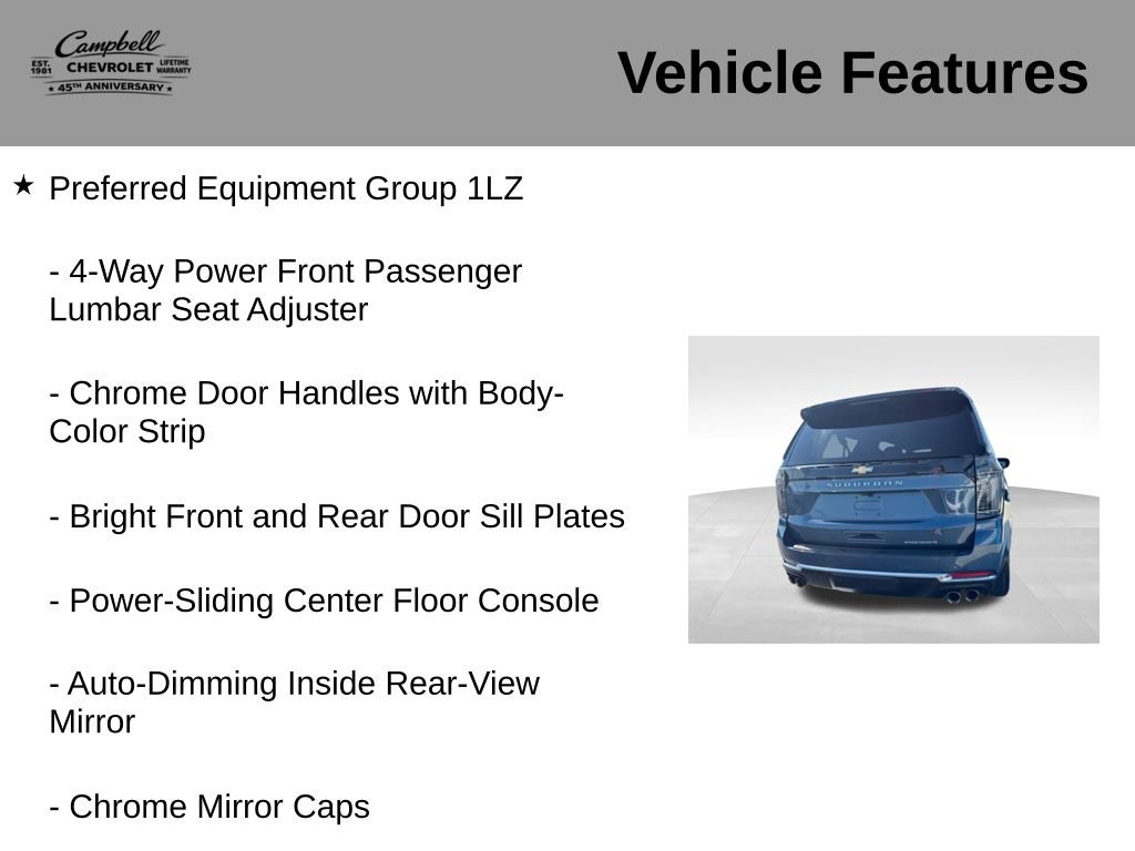 Used 2025 Chevrolet Suburban Premier AWD/4WD image 10