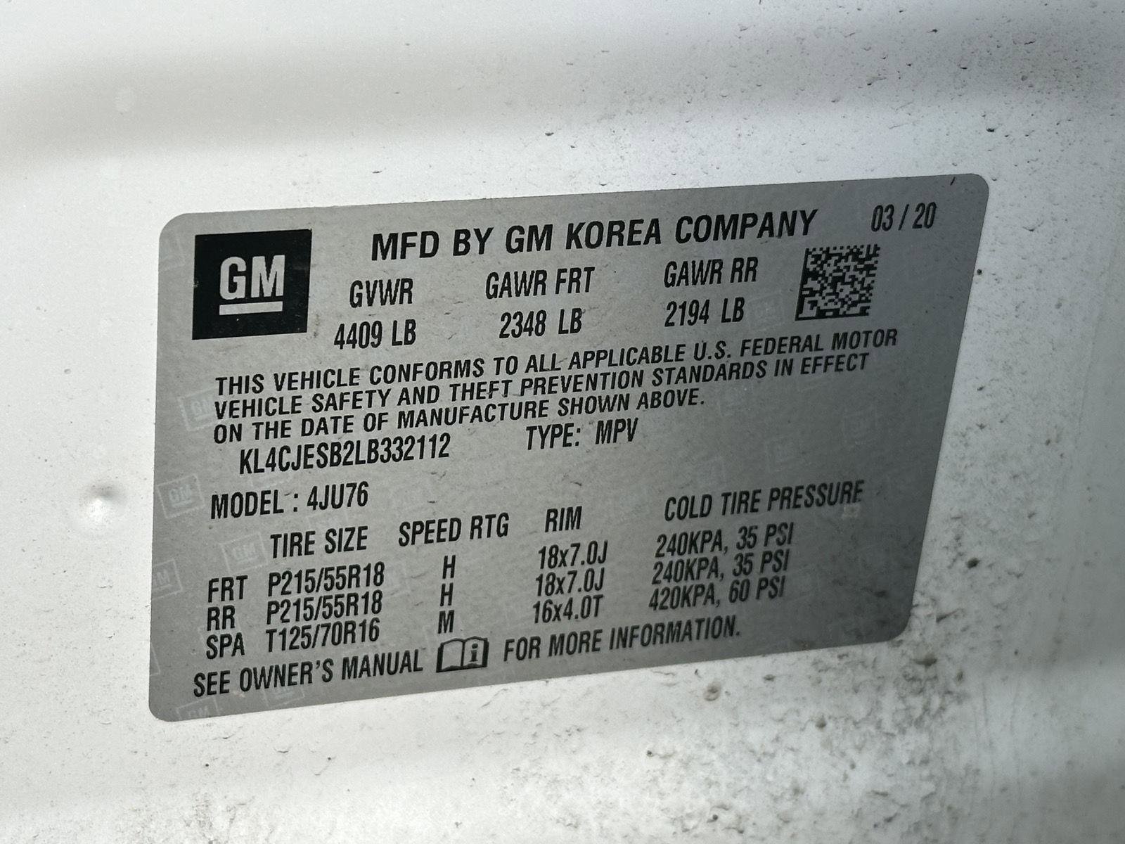 Used 2020 Buick Encore Preferred image 15