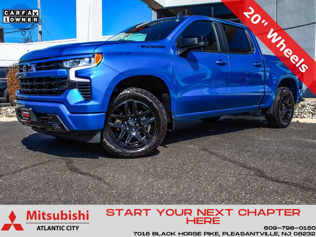 Used 2022 Chevrolet Silverado 1500 RST w/ LPO, Dark Essentials Package AWD/4WD image 1