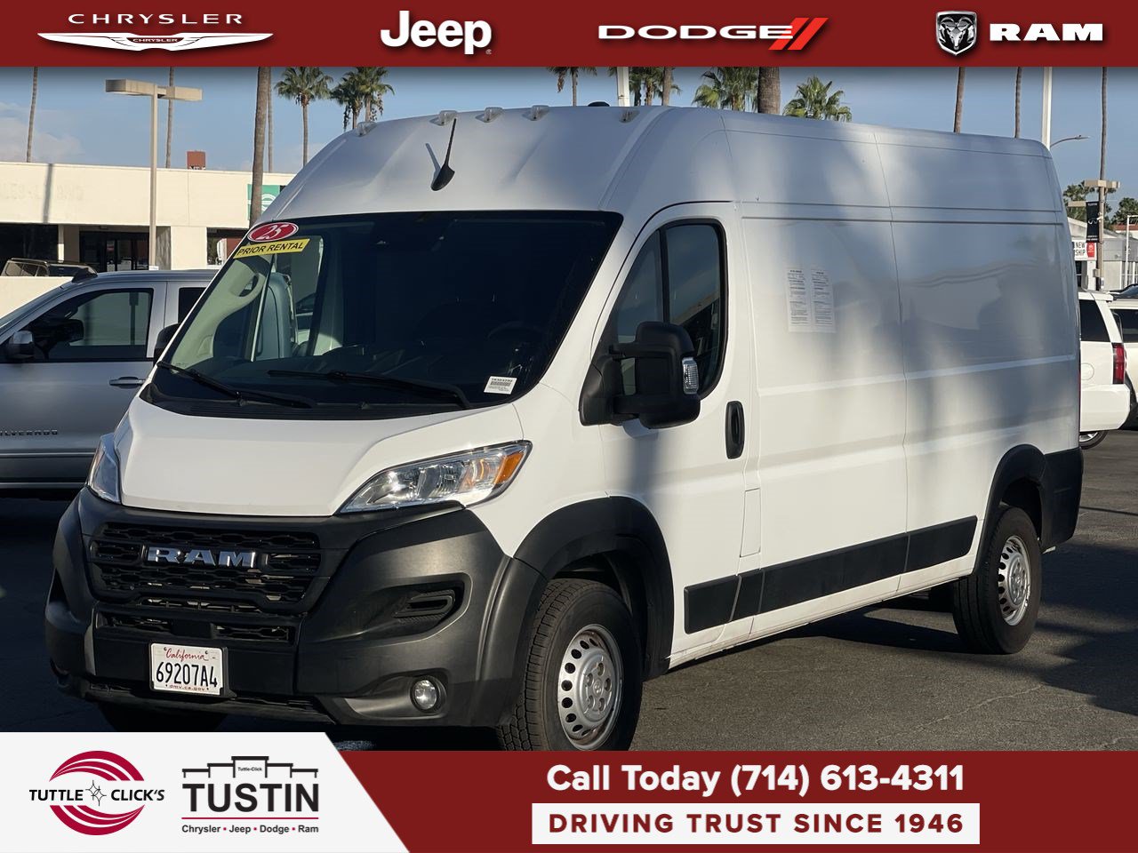 Used 2025 RAM ProMaster 2500 w/ Convenience Group FWD image 9
