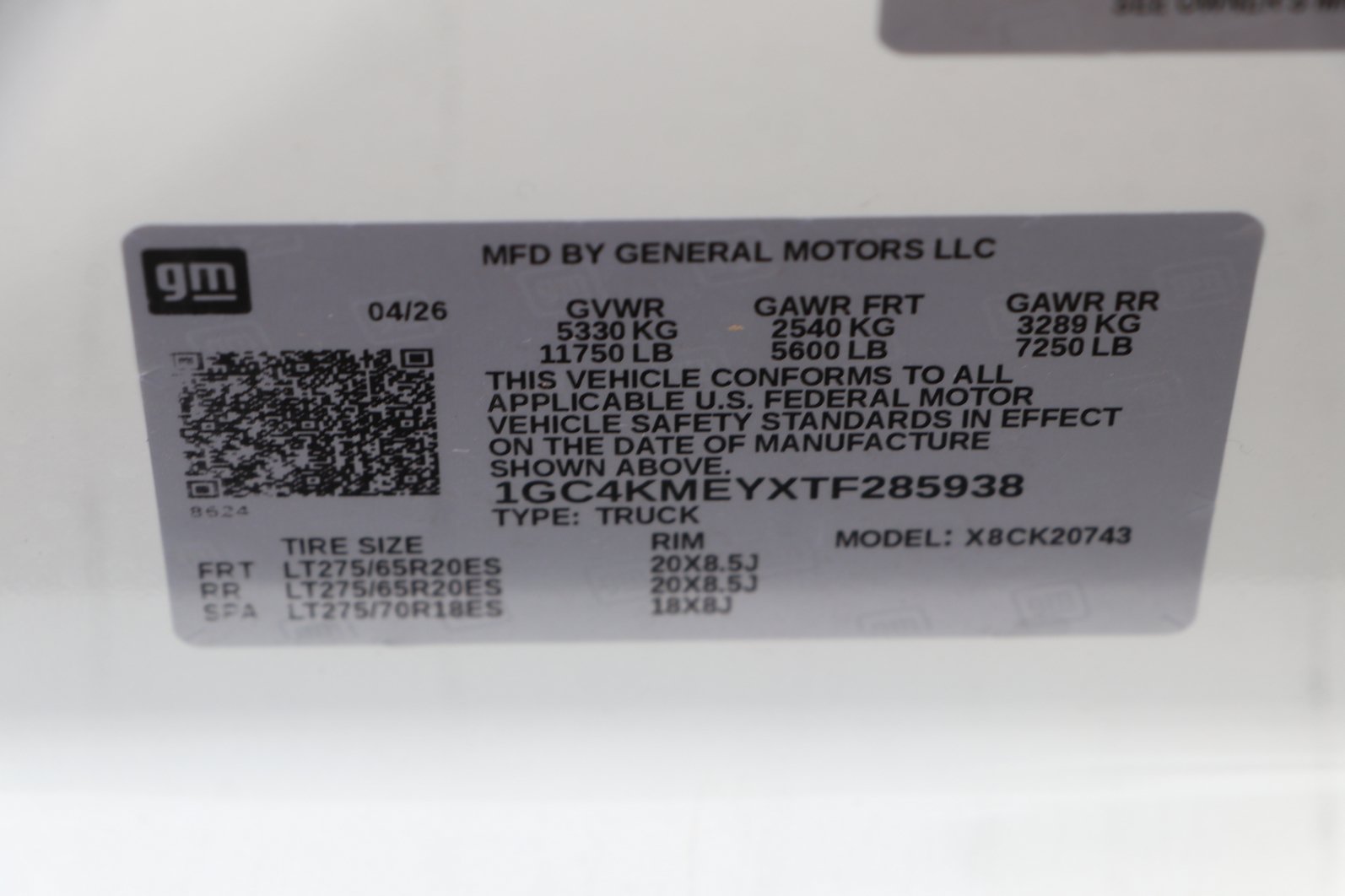 New 2026 Chevrolet Silverado 2500 Custom w/ Custom Value Package AWD/4WD image 34
