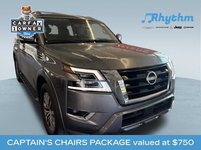 Used 2023 Nissan Armada SL w/ Captain's Chairs Package