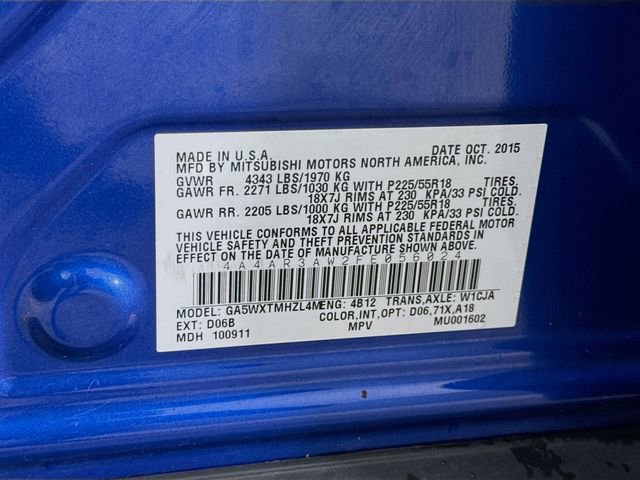 Used 2015 Mitsubishi Outlander Sport ES AWD/4WD image 19