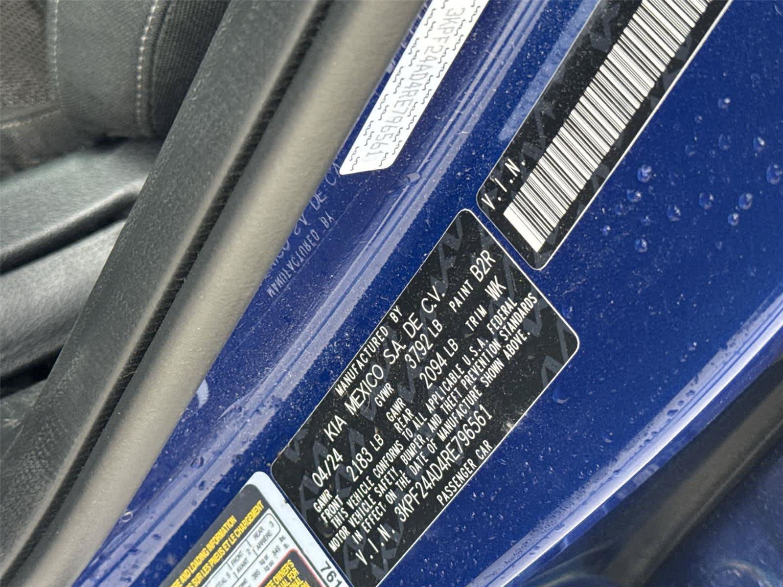 Used 2024 Kia Forte LXS w/ LXS Technology Package FWD image 30