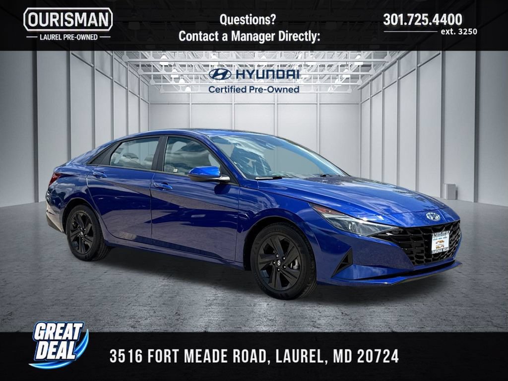 Certified 2022 Hyundai Elantra SEL