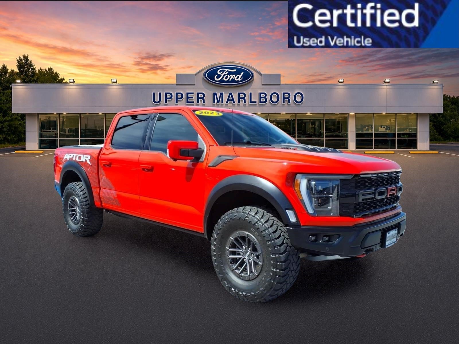 Certified 2023 Ford F150 Raptor w/ Equipment Group 802A Raptor R