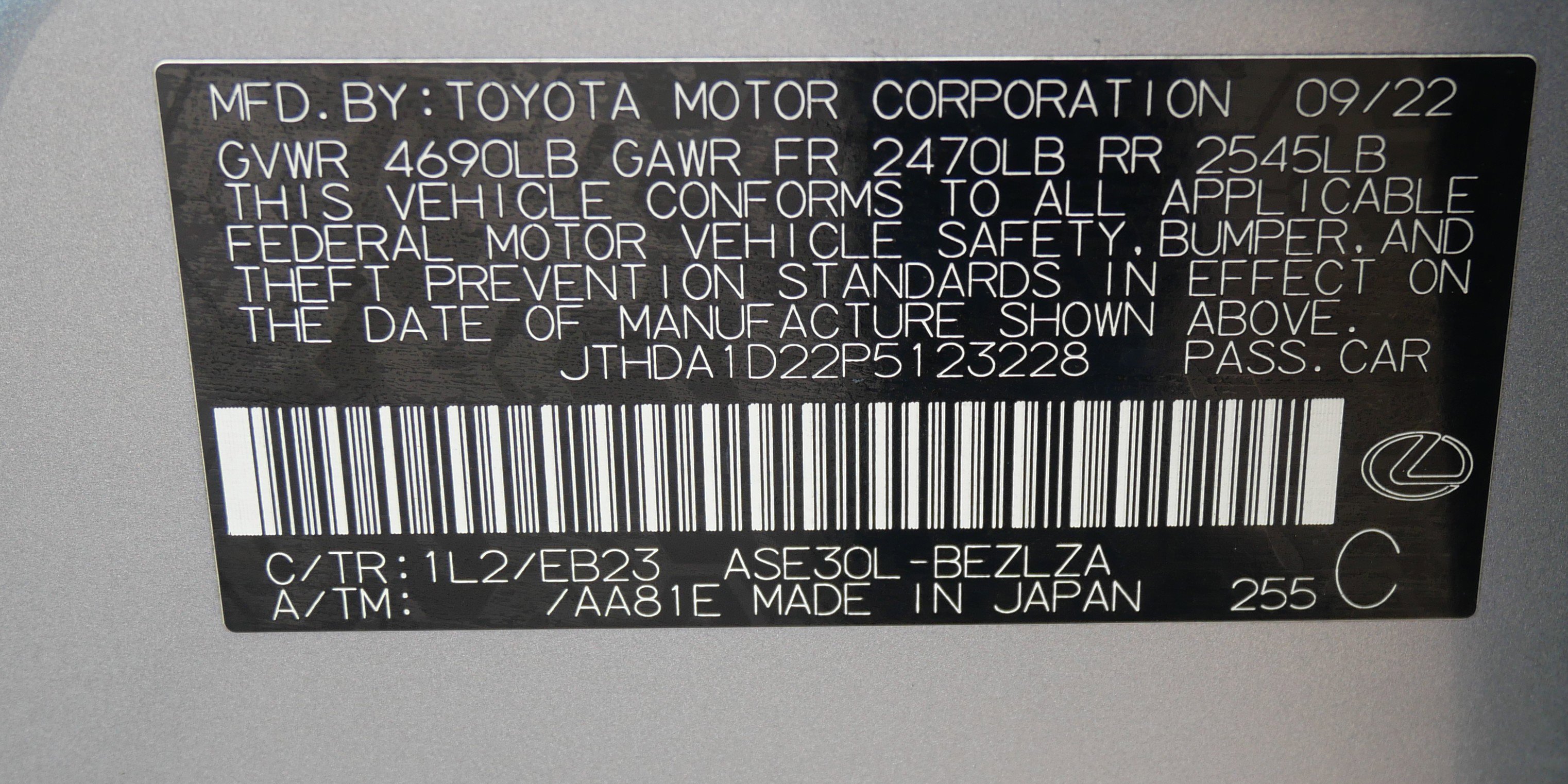 Certified 2023 Lexus IS 300 w/ Premium Package image 34