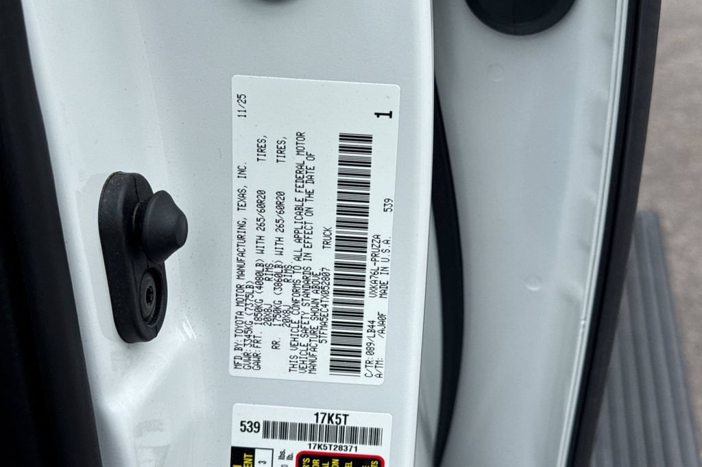 Used 2026 Toyota Tundra 1794 Edition AWD/4WD image 28