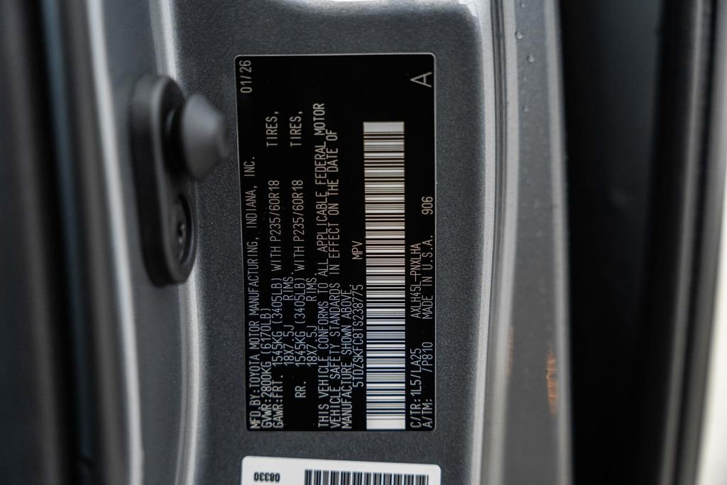 New 2026 Toyota Sienna Limited image 42