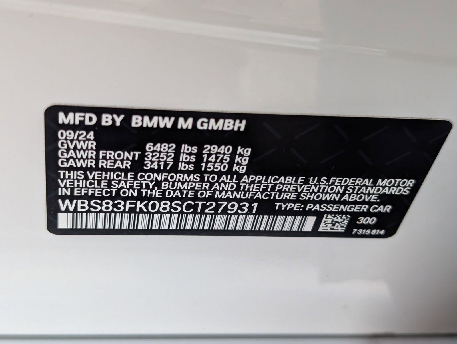 Used 2025 BMW M5 w/ Carbon Package image 19