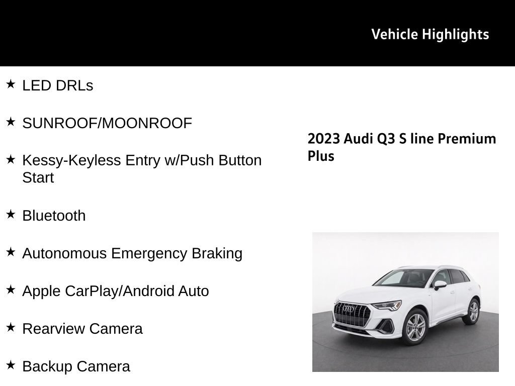 Used 2023 Audi Q3 2.0T Premium Plus w/ Premium Plus Package AWD/4WD image 31