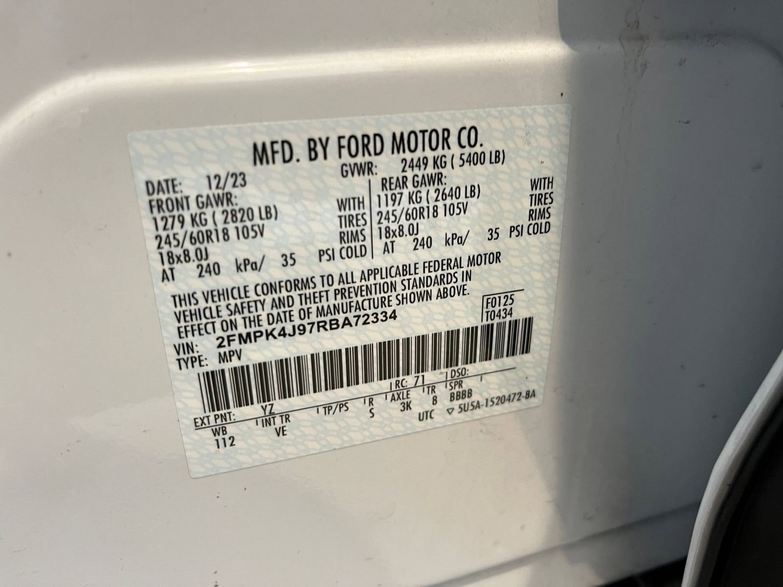 Used 2024 Ford Edge SEL image 29