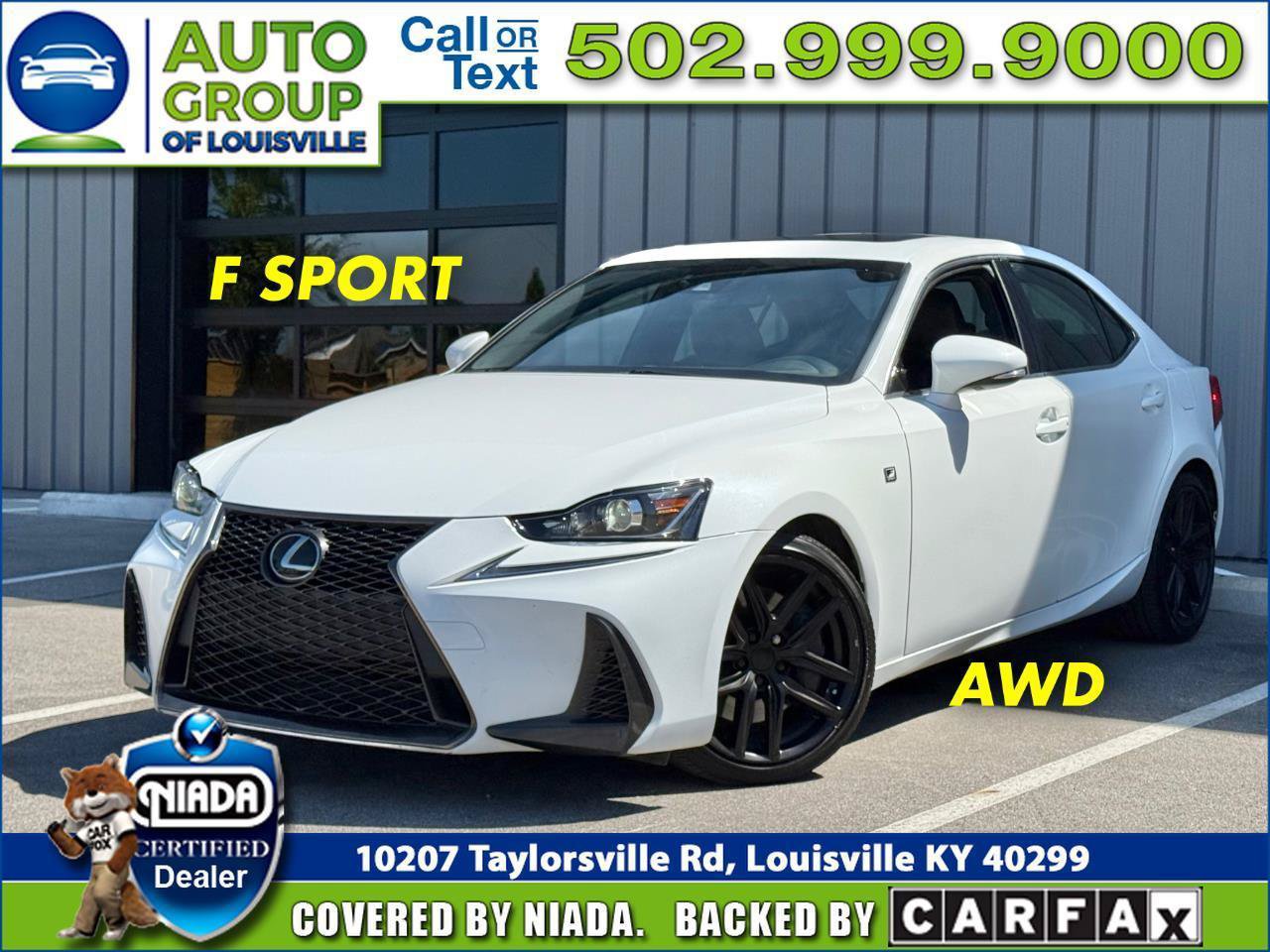 Used 2019 Lexus IS 300 F Sport AWD/4WD image 1