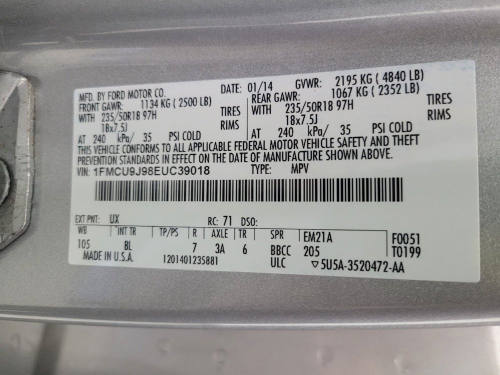 Used 2014 Ford Escape Titanium AWD/4WD image 33