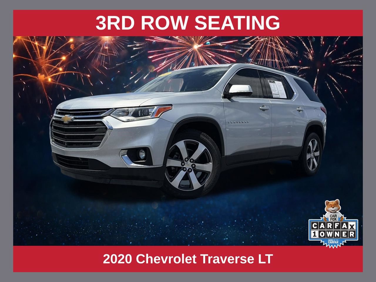 Used 2020 Chevrolet Traverse LT w/ LT Premium Package FWD image 1