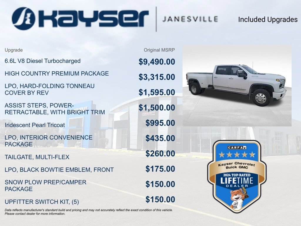 Used 2024 Chevrolet Silverado 3500 High Country w/ High Country Premium Package image 2