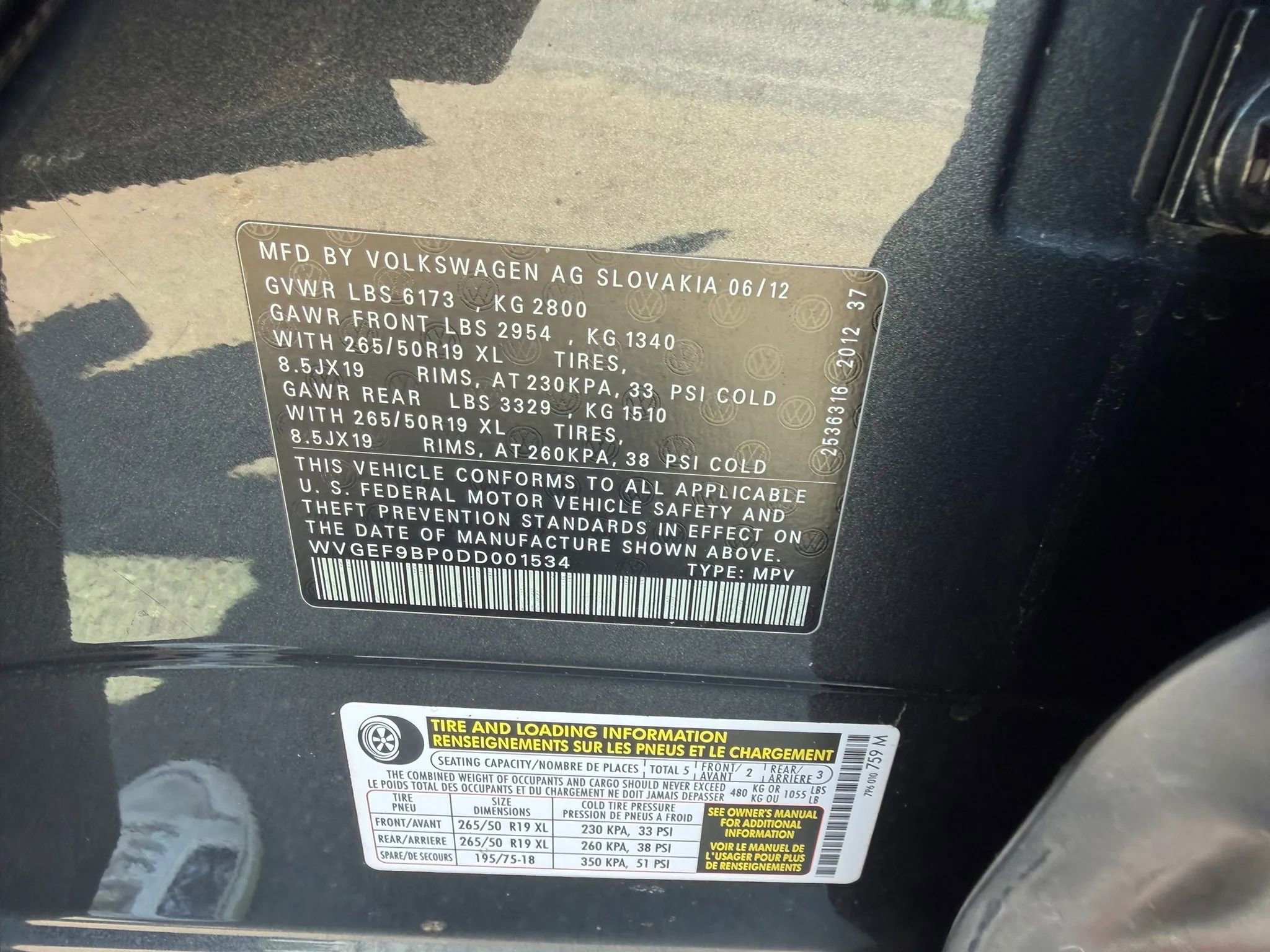 Used 2013 Volkswagen Touareg VR6 AWD/4WD image 39
