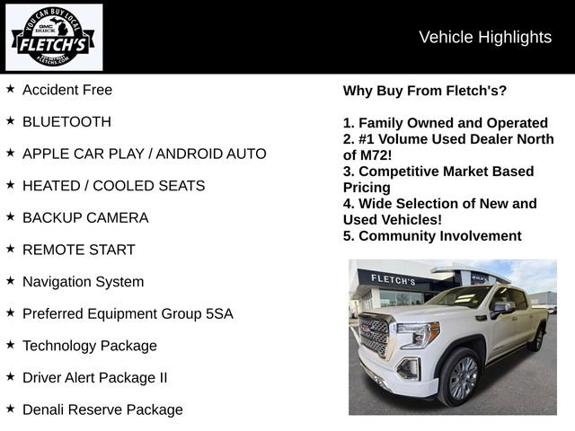Used 2022 GMC Sierra 1500 Denali w/ Denali Reserve Package AWD/4WD image 2