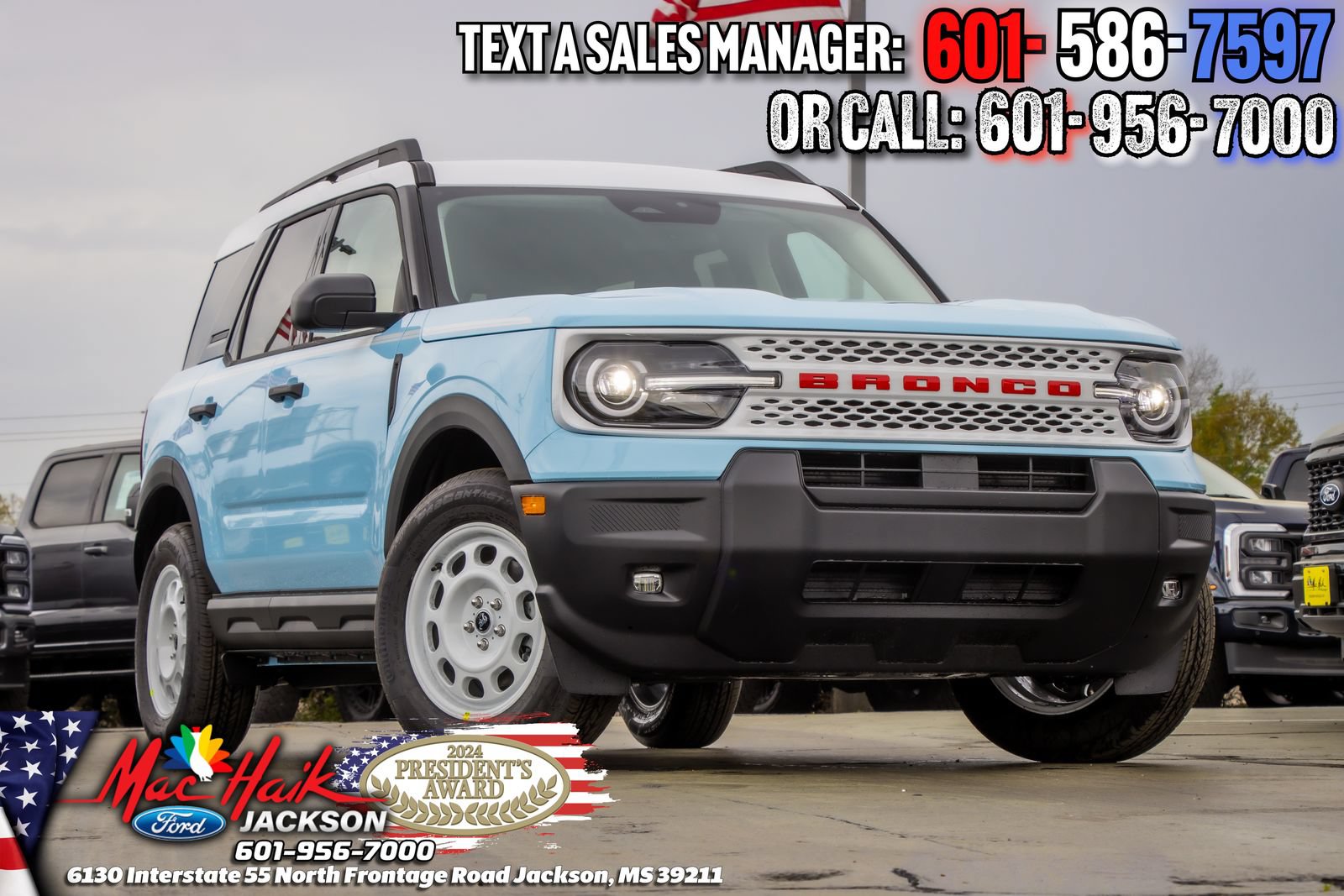 New 2026 Ford Bronco Sport Heritage w/ Convenience Package AWD/4WD image 1
