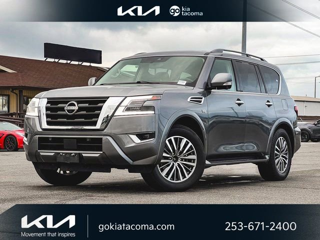 Used 2022 Nissan Armada SL w/ Captain's Chairs Package image 1