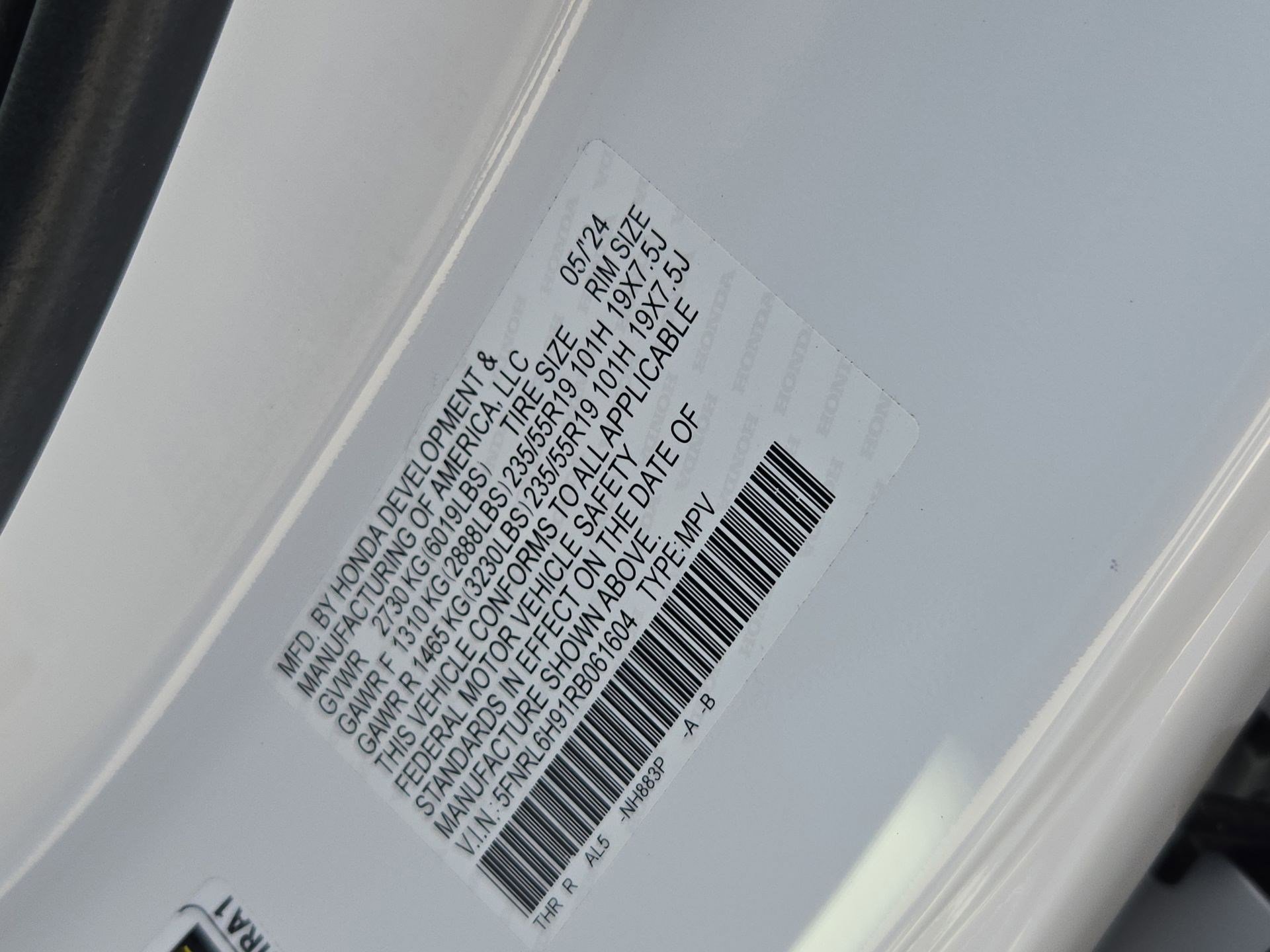 Certified 2024 Honda Odyssey Elite image 35