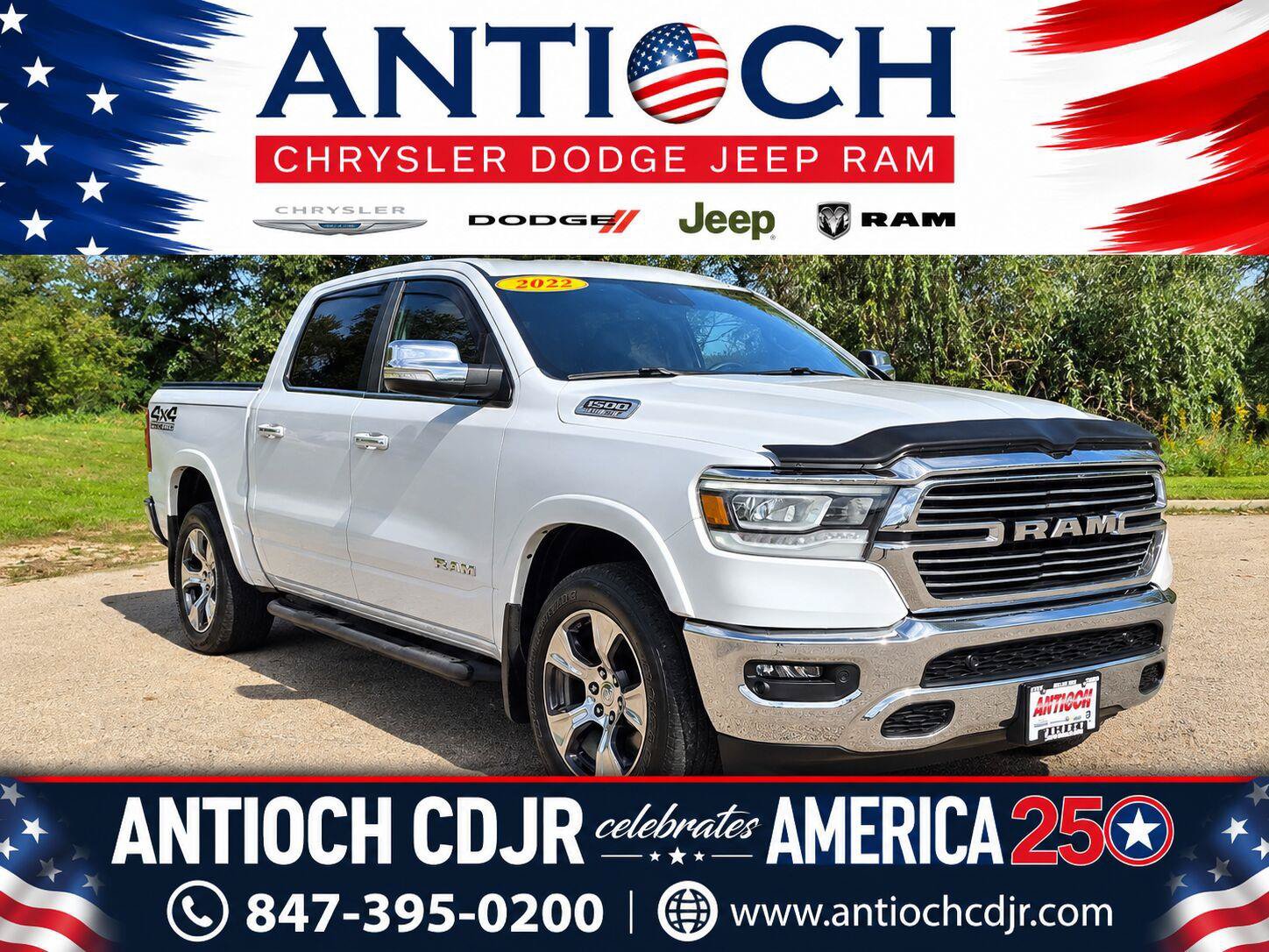 Used 2022 RAM 1500 Laramie AWD/4WD image 1