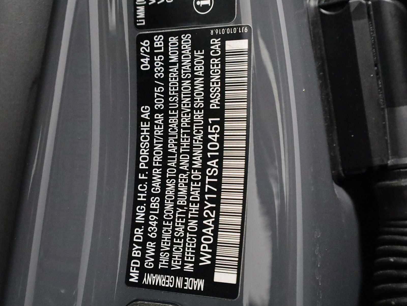 New 2026 Porsche Taycan AWD/4WD image 42