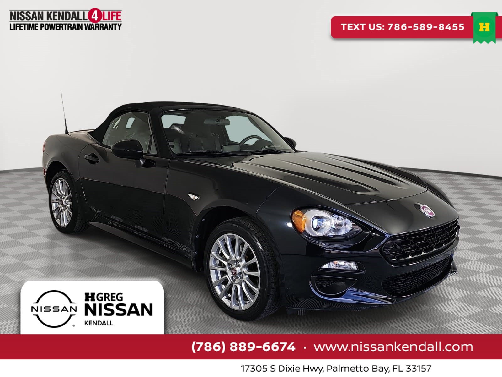 Used 2018 FIAT 124 Spider Classica w/ Technology & Siriusxm Group