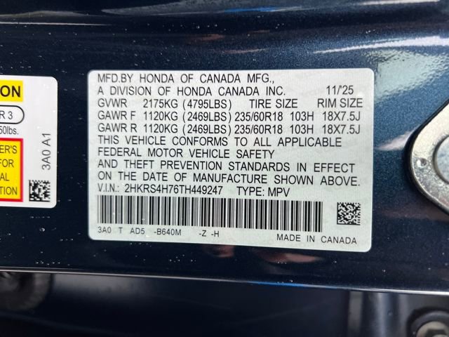 New 2026 Honda CR-V EX-L image 19