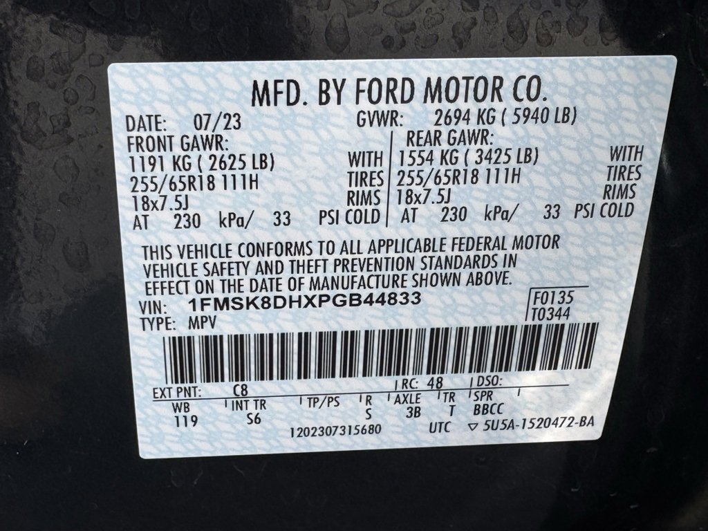 Used 2023 Ford Explorer XLT w/ Equipment Group 202A image 44