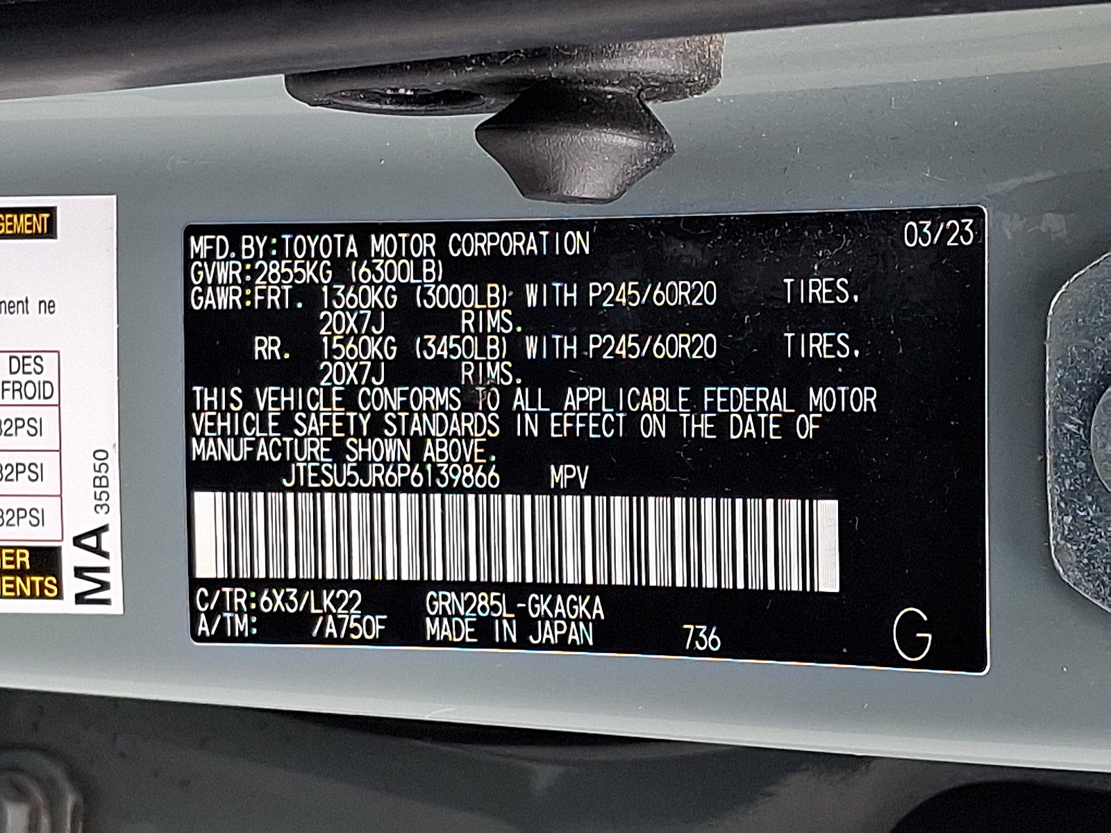 Certified 2023 Toyota 4Runner TRD Sport w/ Technology Package image 28